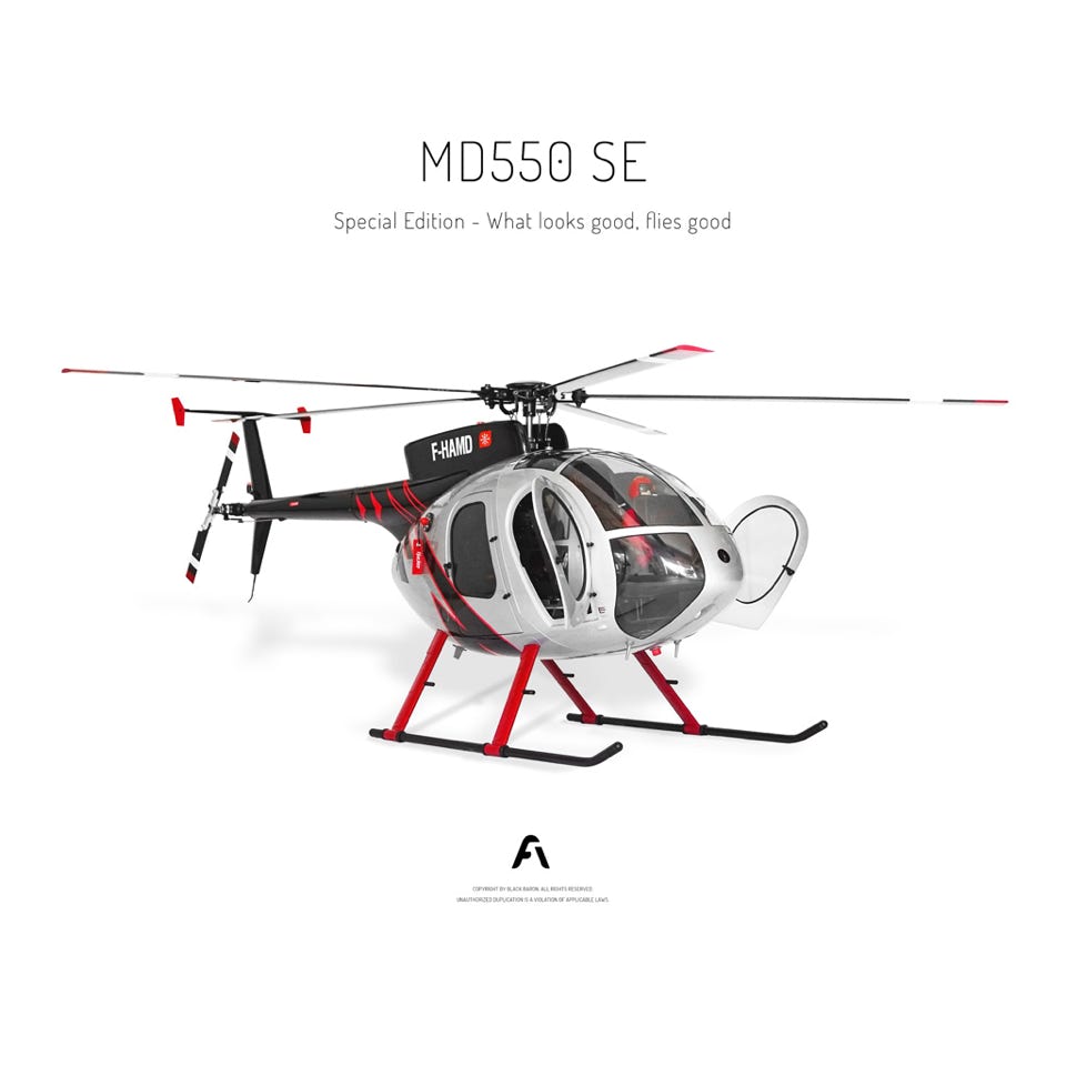 RC Model: MD550 SE / Special Edition RC helicopter model aircraft