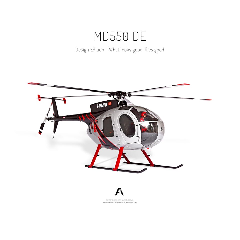 RC Model: MD550 DE / Special Edition RC helicopter model aircraft