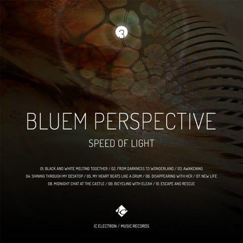 CD Cover: BLUEM PERSPECTIVE ( SPEED OF LIGHT ) / Music album