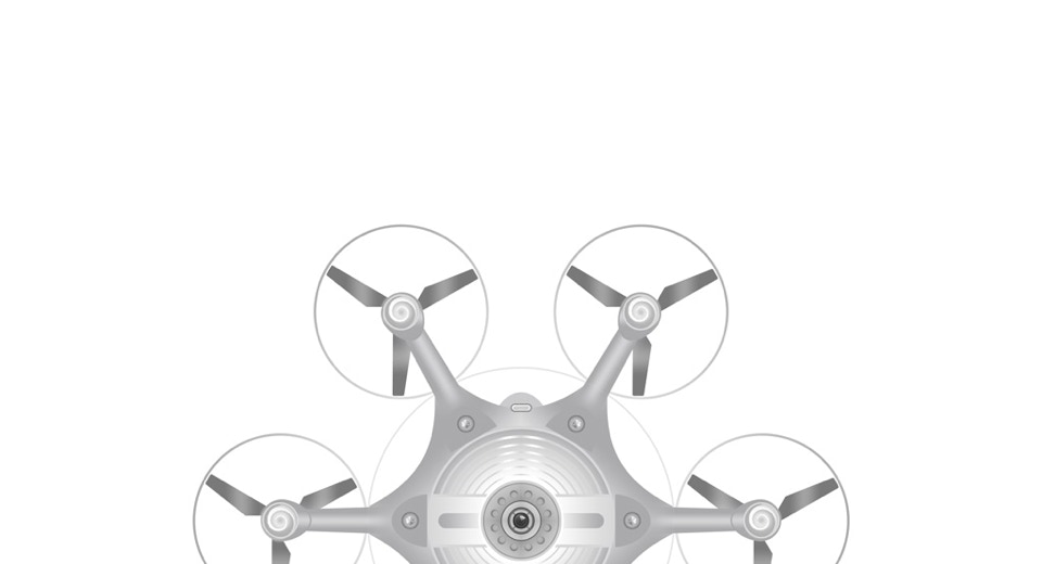 RC Drone: IO DrônePro III / Radio controlled panorama camera drone