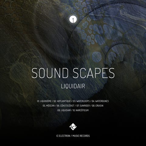 CD Cover: SOUND SCAPES ( LIQUIDAIR ) / Limited music album