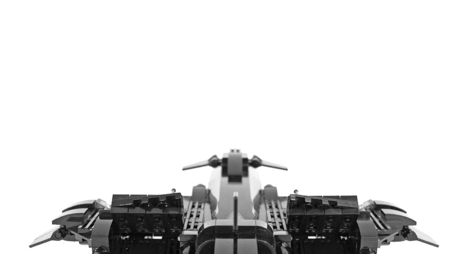 Legomoc: BLACK HAWK Y-97 / Military combat drone aircraft